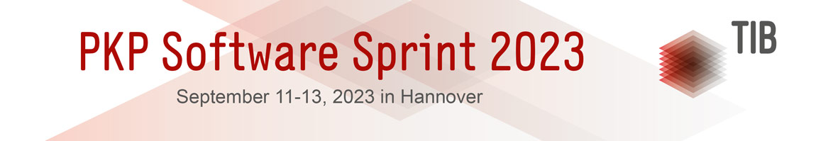 Banner PKP Software Sprint 2023